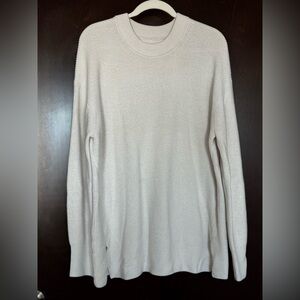 Lululemon Merino Wool-Blend Ribbed Crewneck Sweater